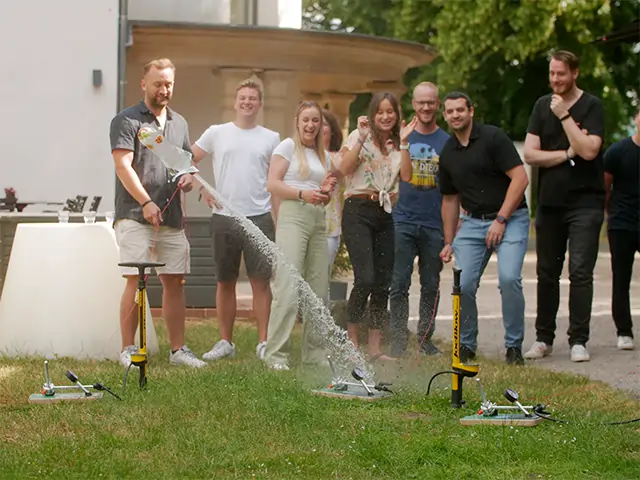 Teamevent Brückensteig klettern